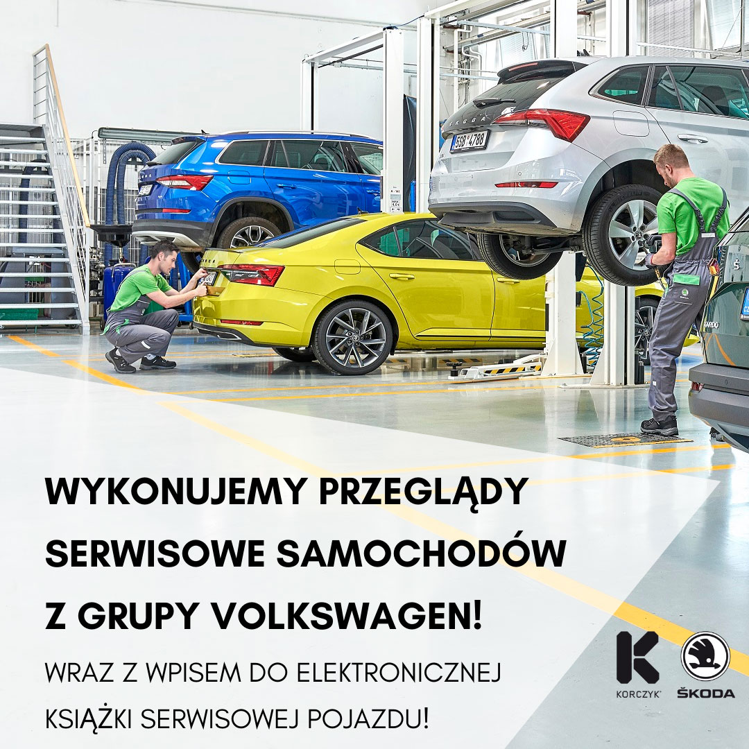 Przeglądy serwisowe samochodów z Grupy Volkswagen