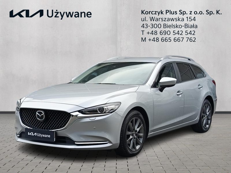 Mazda 6 2.0 A/T 165KM Wersja Center Line, Krajowy, Bezwypadkowy
