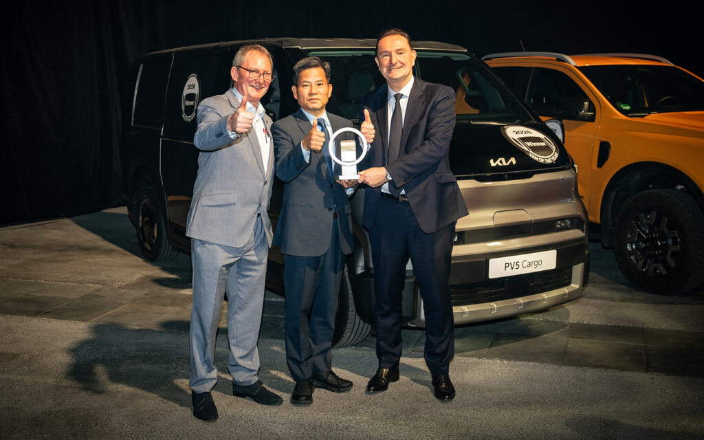 Kia PV5 zdobywa tytuł „International Van of the Year 2026”!