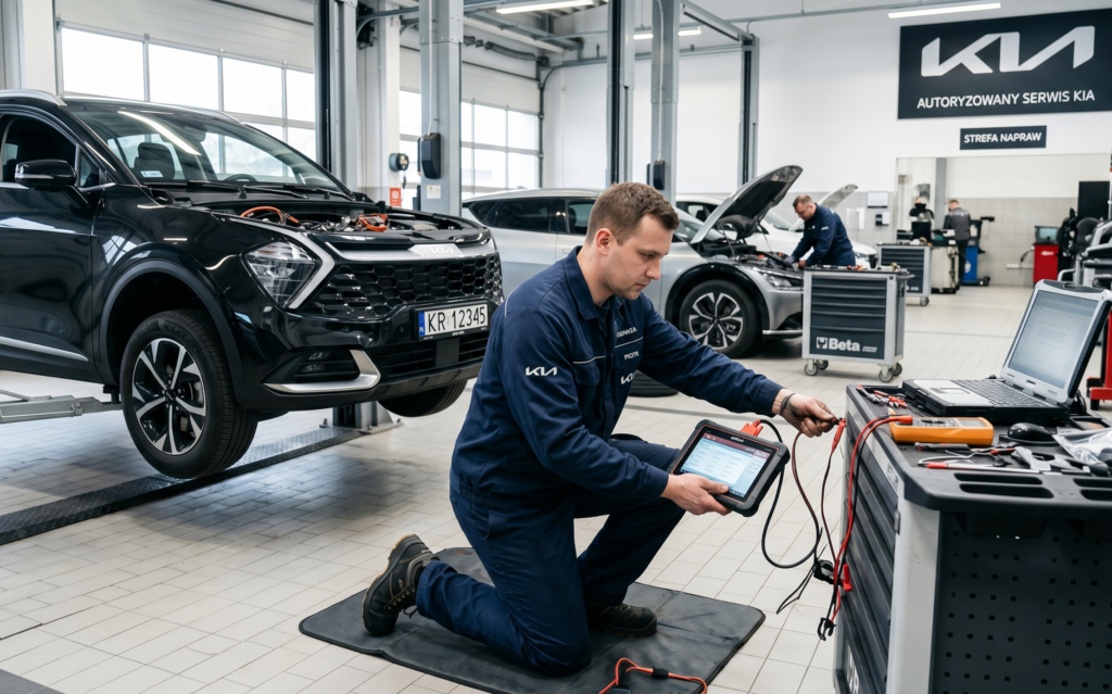 Elektromechanik/Elektromechaniczka pojazdów samochodowych w salonie Kia Korczyk